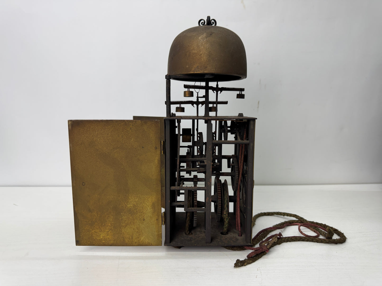 Y10652 OKIMONO Edo period science Japanese tower clock Japan antique interior