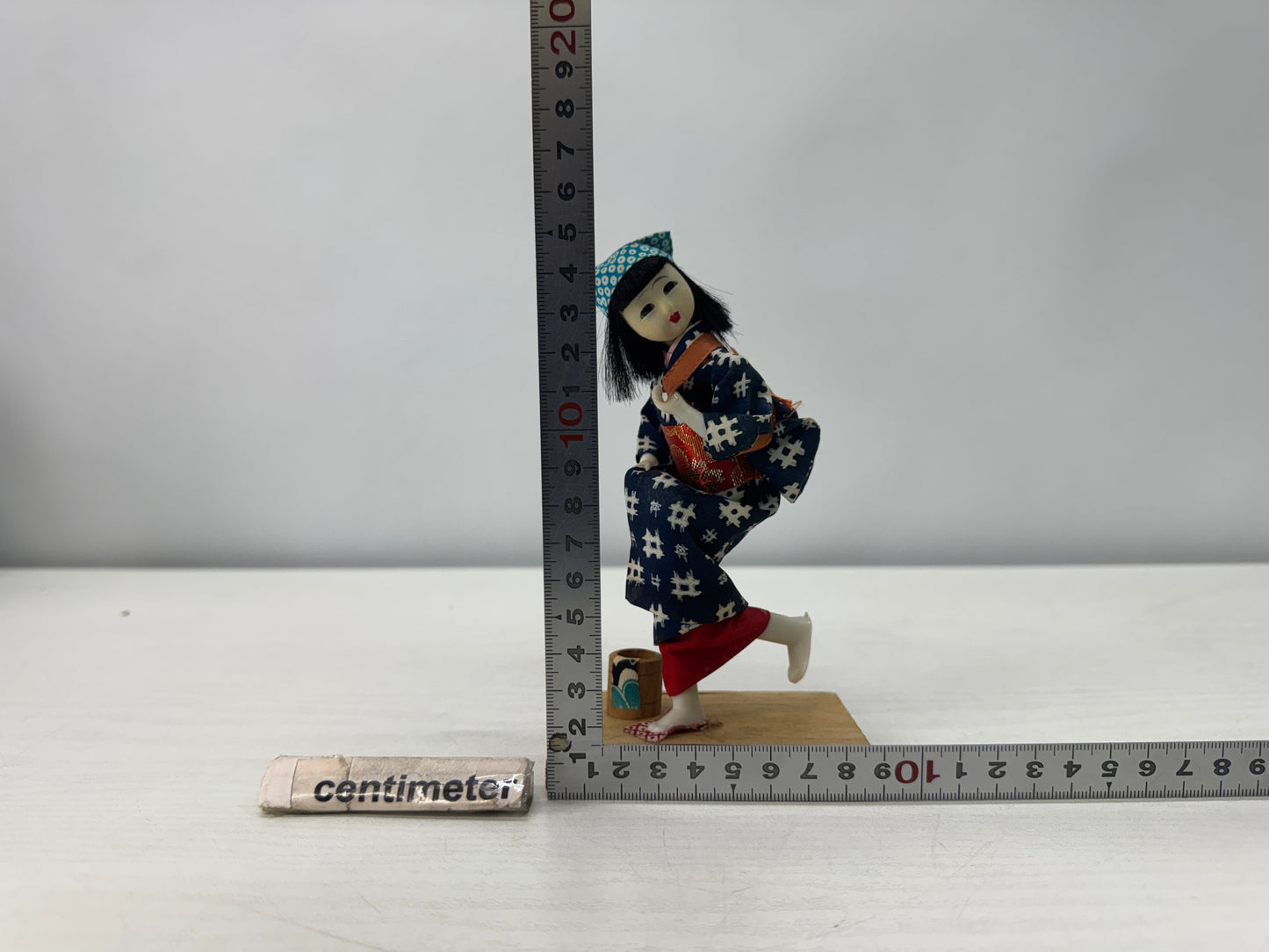 Y10706 NINGYO Japanese doll Kimono girl figurine figure Japan antique interior