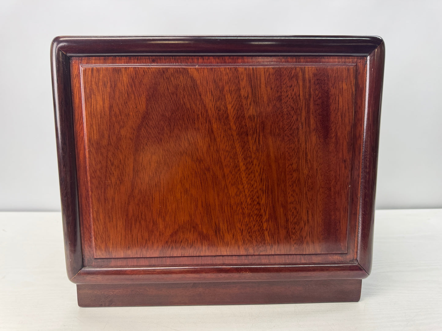 Y10711 TANSU Chinese quince 3-tiered small chest drawers Japan antique interior