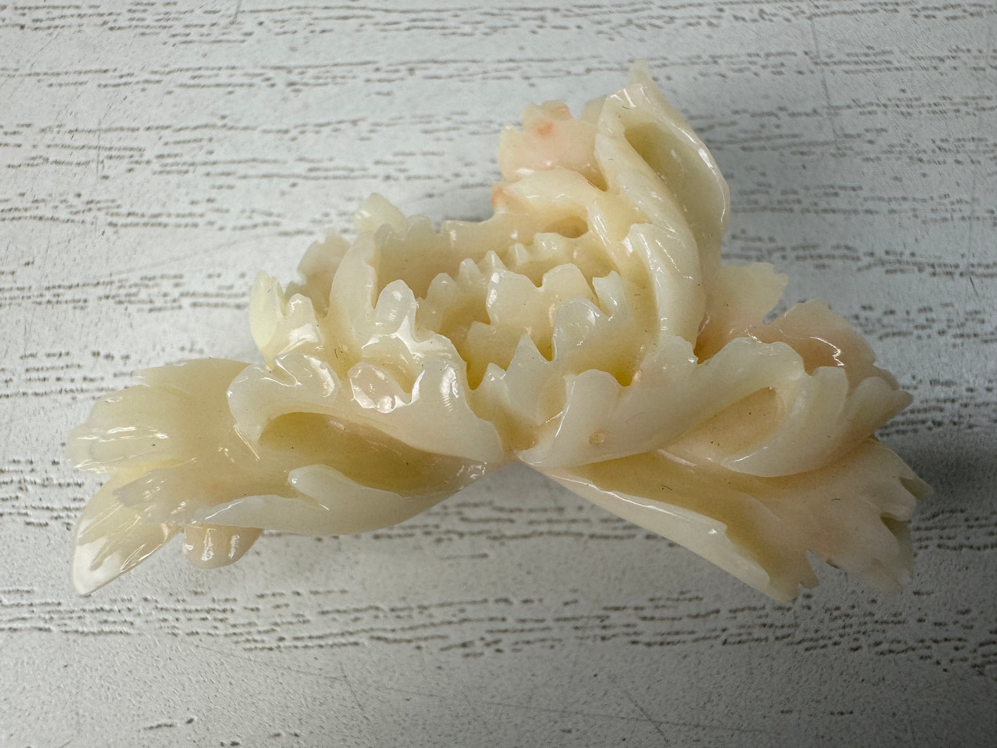 Y10740 OBIDOME Sash clip brooch Flower pattern Japan antique kimono accessory
