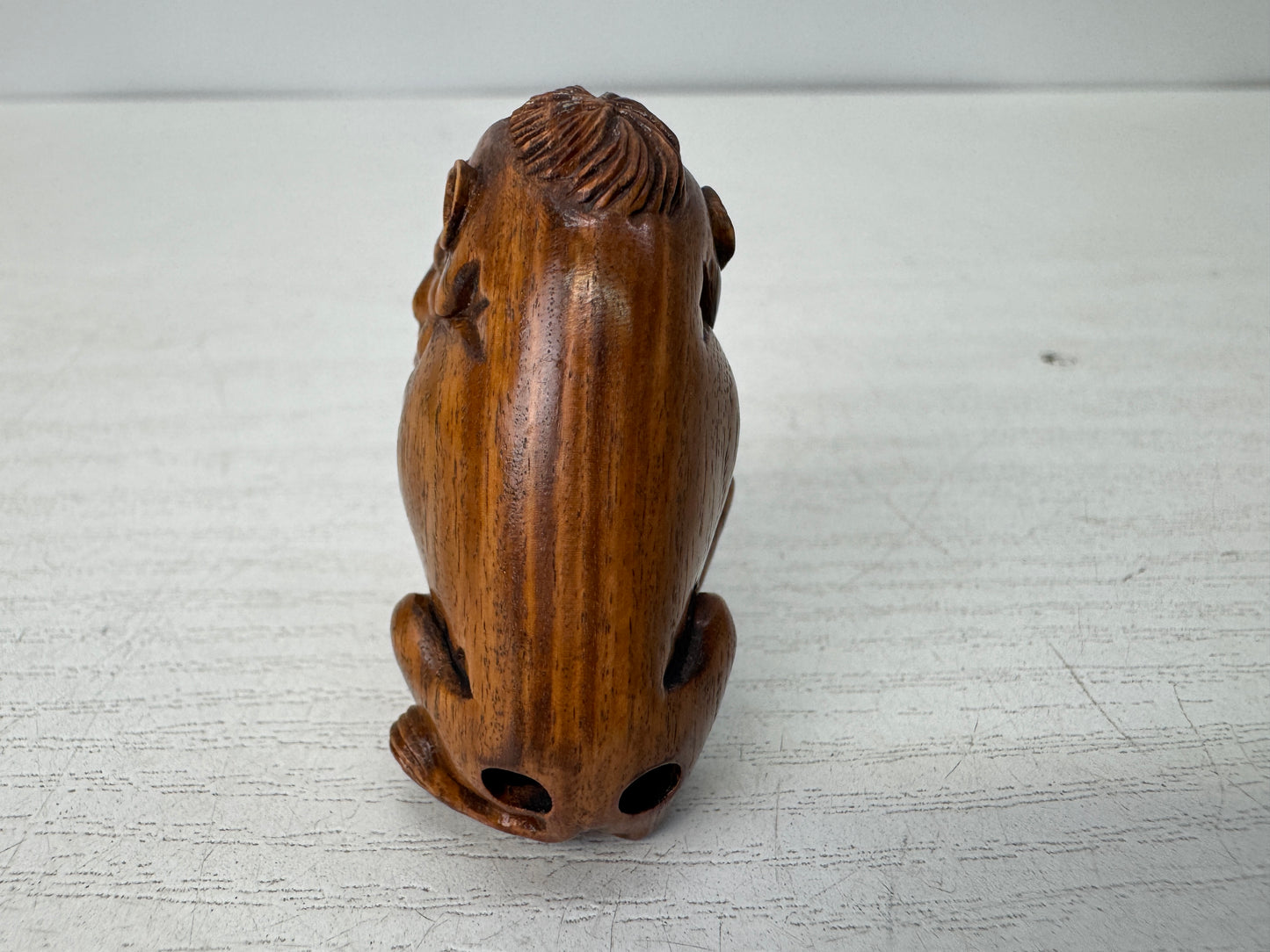 Y10745 NETSUKE Japanese boar Japan antique kimono accessory sagemono fashion