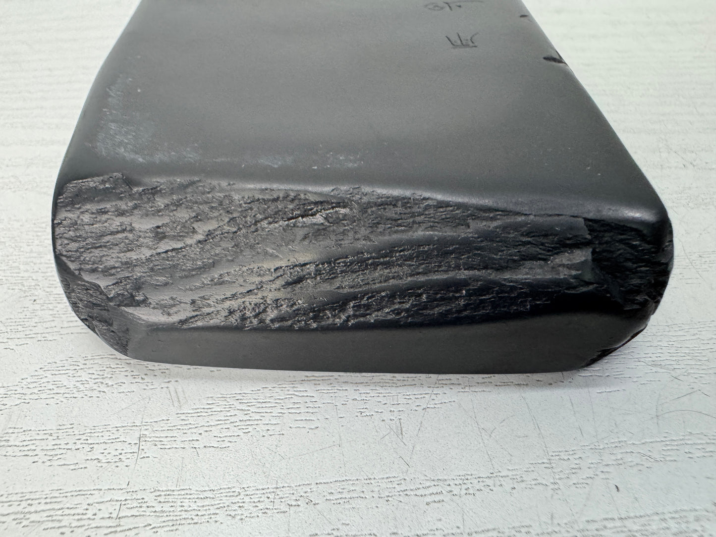 Y10771 SUZURI Amehata inkstone stationery box calligraphy Japan antique Shodo