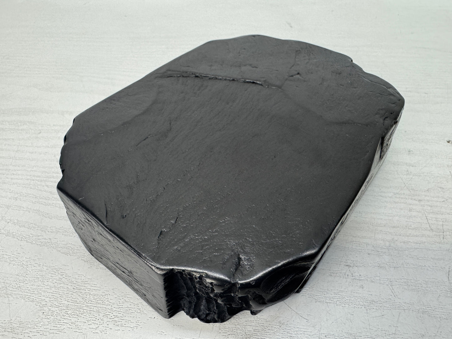 Y10772 SUZURI Amehata inkstone stationery lid calligraphy Japan antique Shodo