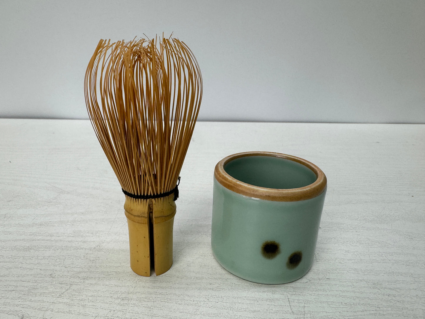 Y10778 CHAWAN Tea ceremony utensils Set box rectangular container Japan antique