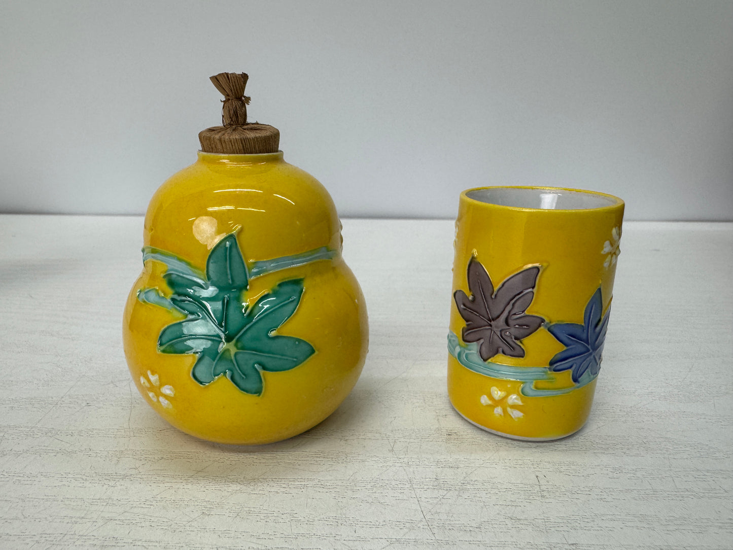 Y10779 CHAWAN Shunkei lacquer box tea ceremony utensils set chasen Japan antique