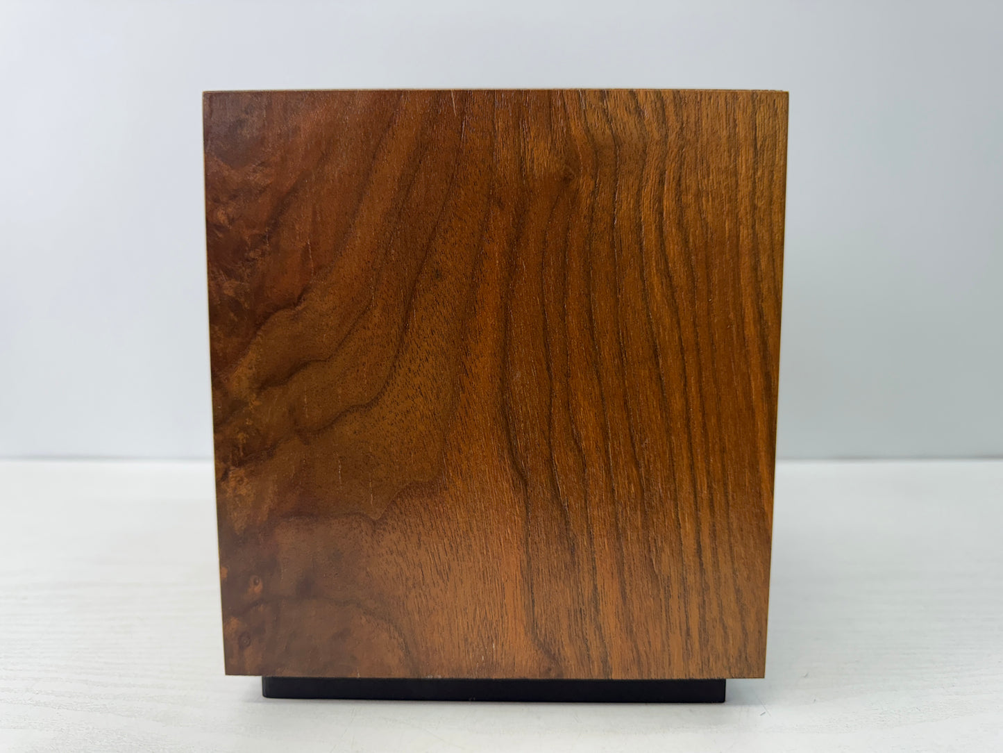 Y10786 TANSU Marquetry 3-tiered small chest drawers Japan antique interior
