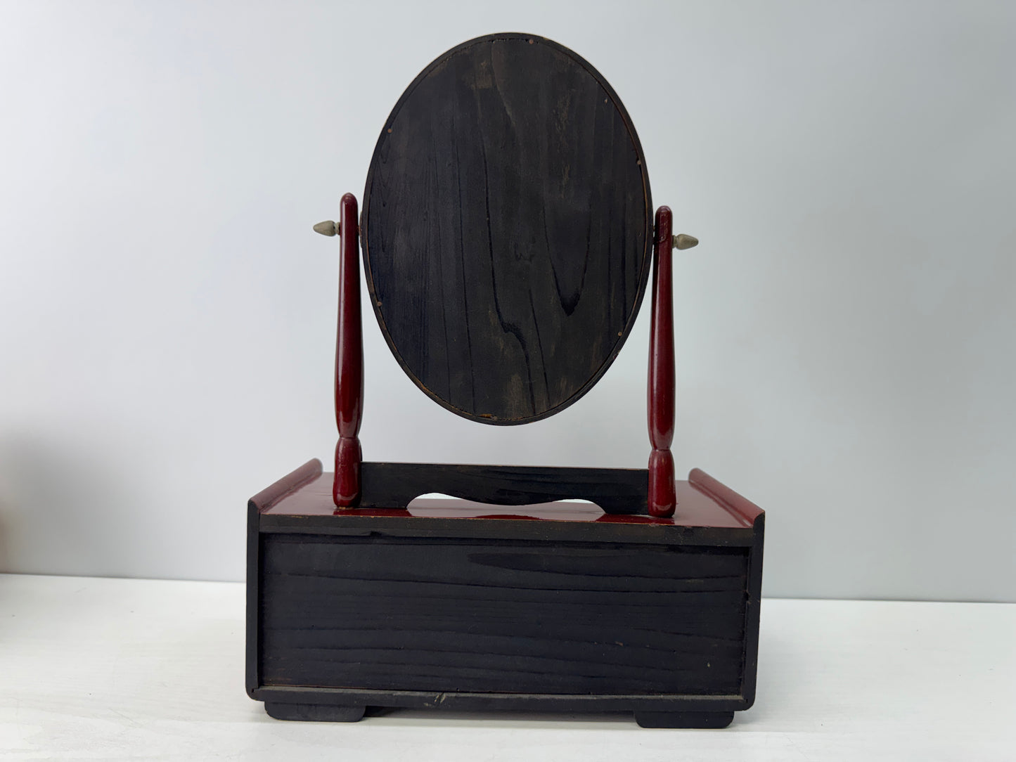 Y10790 TANSU Makie Dressing table small drawers Japan antique interior storage