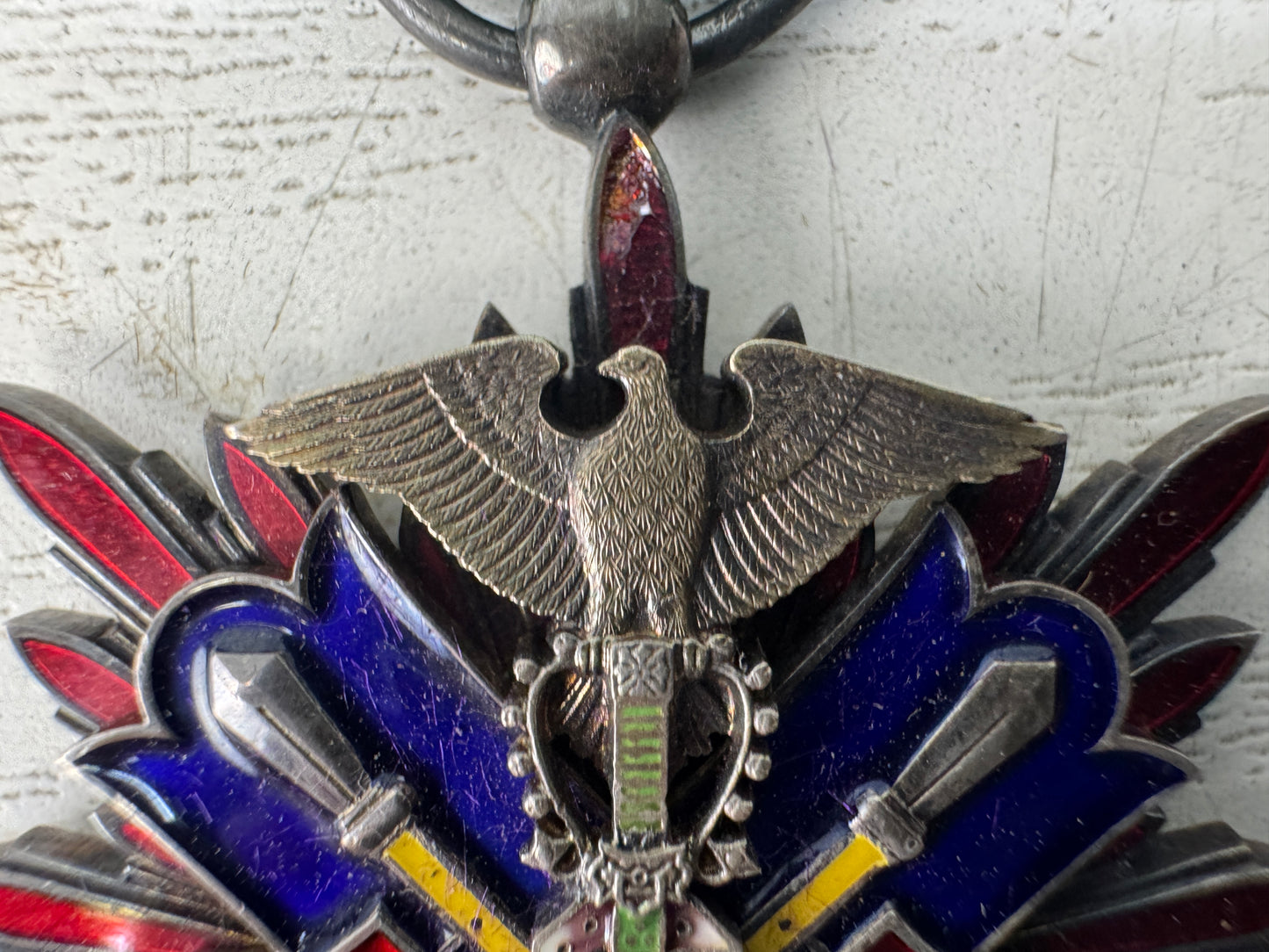 Y10799 KUNSHO 5th Class Order of the Golden Kite box antique military medal