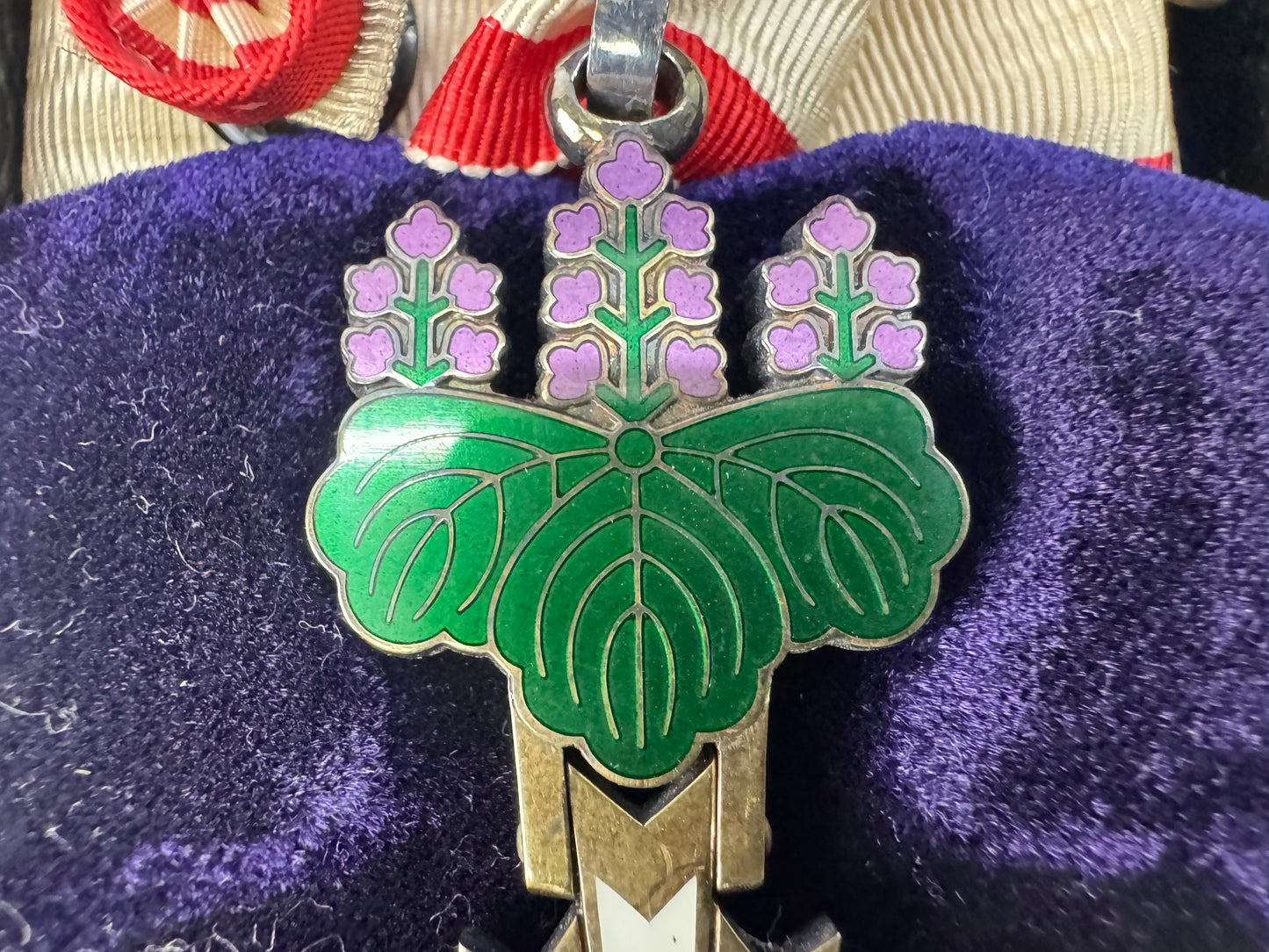 Y10800 KUNSHO 3rd Class Order of the Rising Sun box Japan antique military medal
