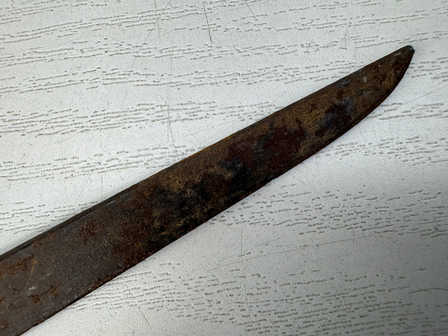 Y10821 TSUKA small sword fittings signed Japan antique Koshirae Katana samurai