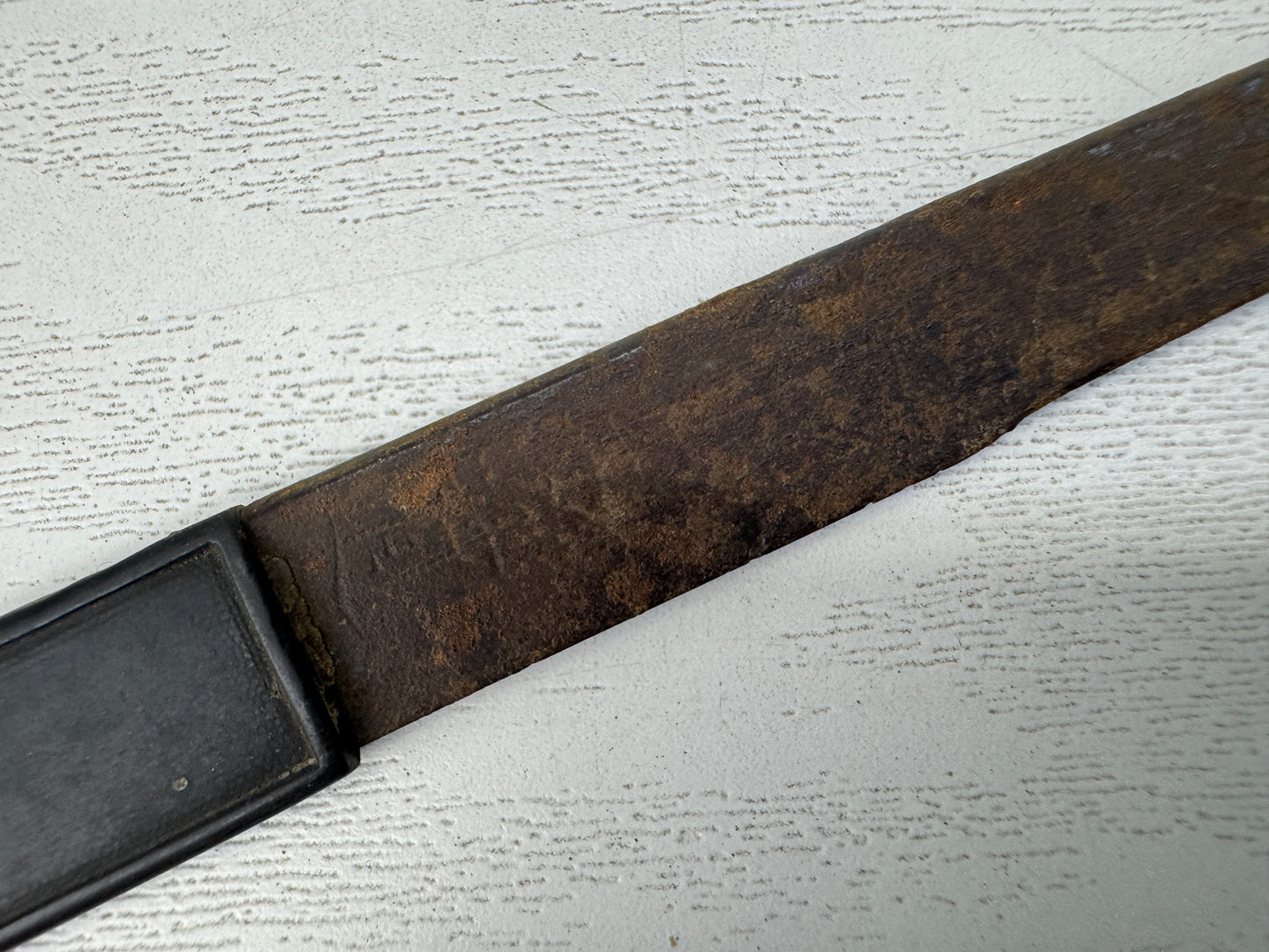 Y10821 TSUKA small sword fittings signed Japan antique Koshirae Katana samurai