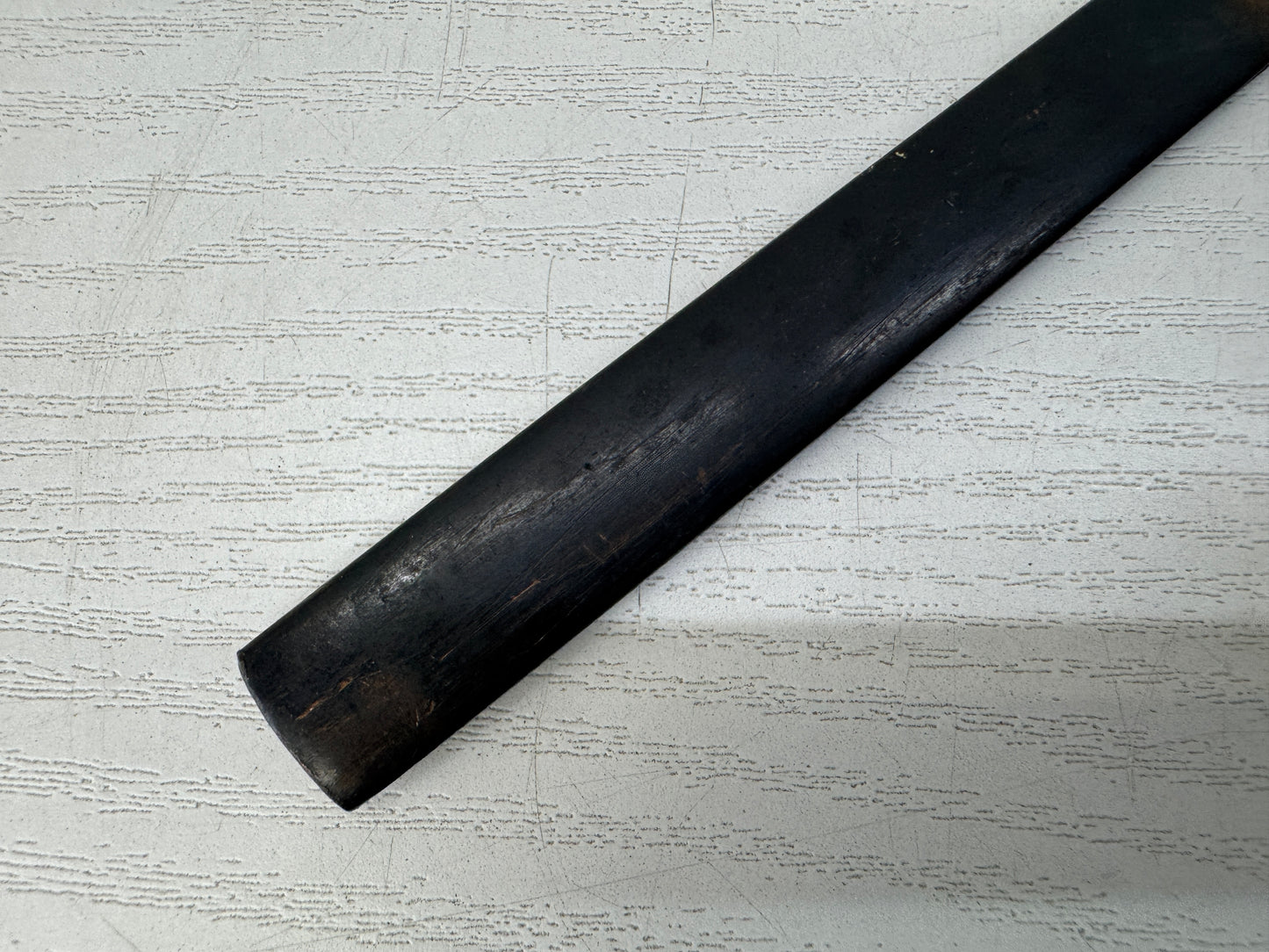 Y10821 TSUKA small sword fittings signed Japan antique Koshirae Katana samurai