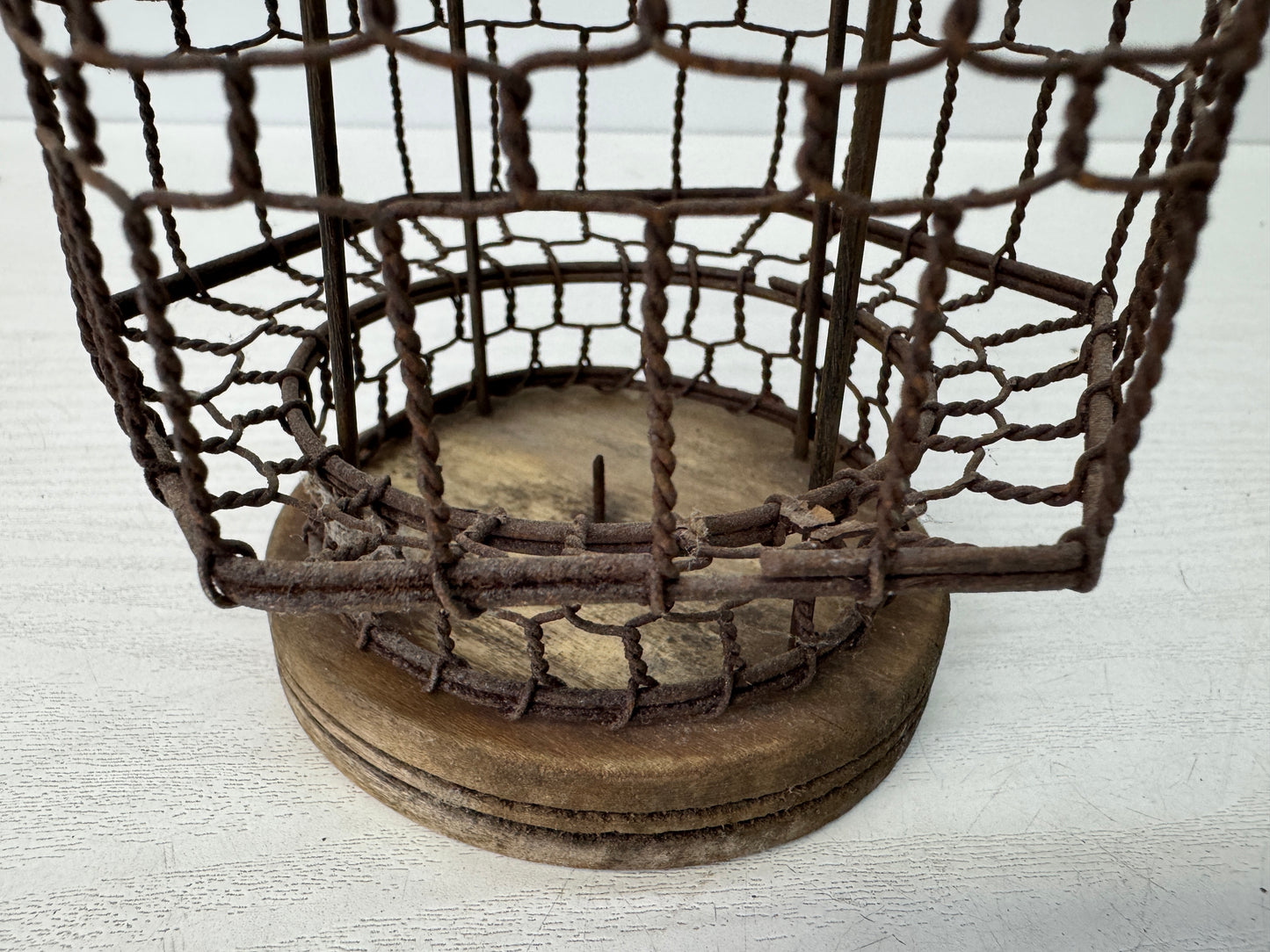 Y10826 ANDON Iron storehouse Lantern Tourou Edo period Japan antique lighting