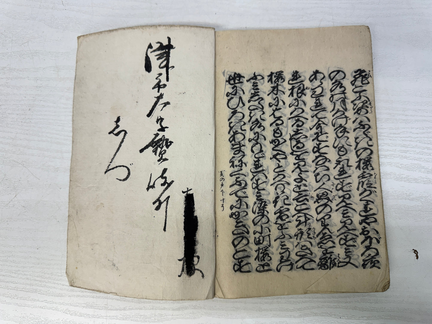 Y10858 WOODBLOCK PRINT Japanese-style book Edo period Ukiyoe Japan antique