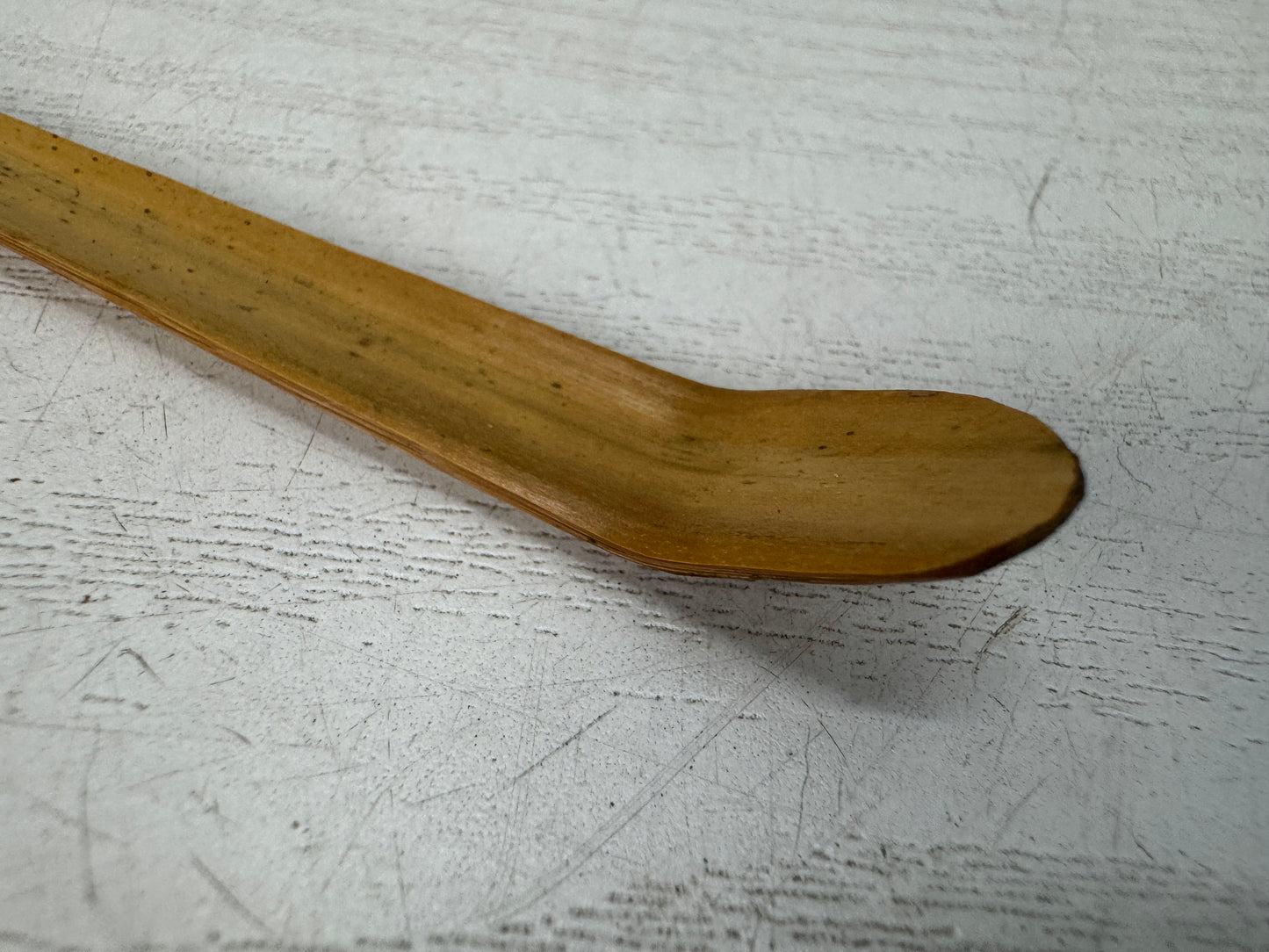 Y10867 CHASHAKU Bamboo tea scoop spoon signed box Japan antique tea ceremony