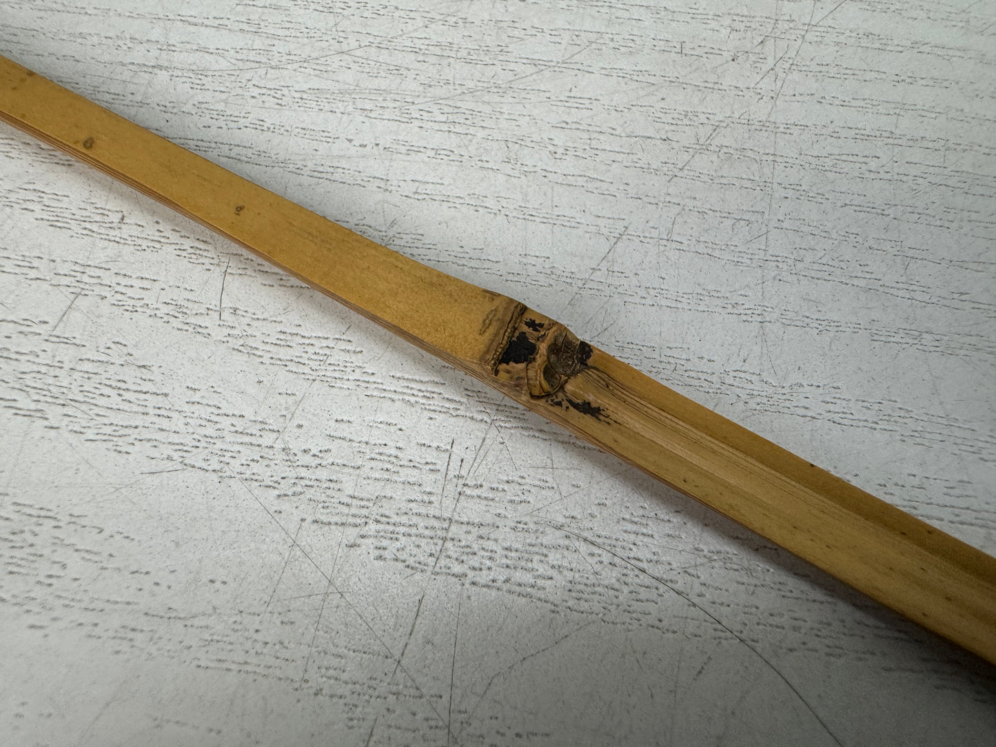 Y10867 CHASHAKU Bamboo tea scoop spoon signed box Japan antique tea ceremony
