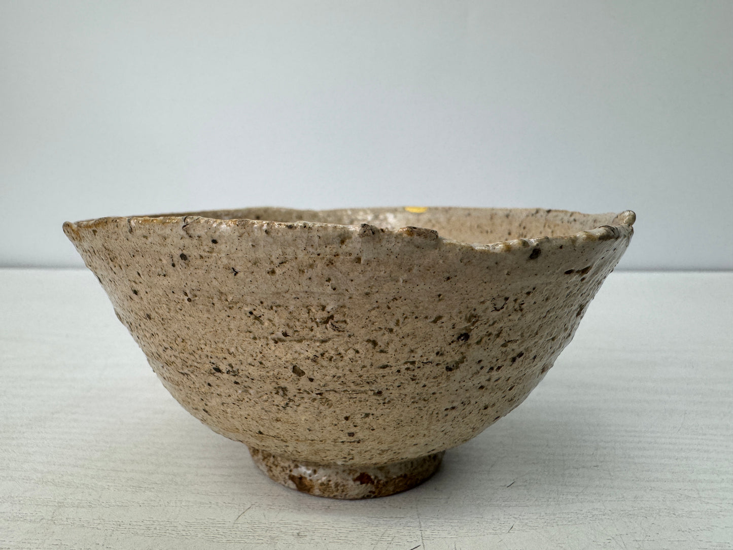 Y10873 CHAWAN Kohagi Ko-Hagi bowl kintsugi Japan antique tea ceremony pottery