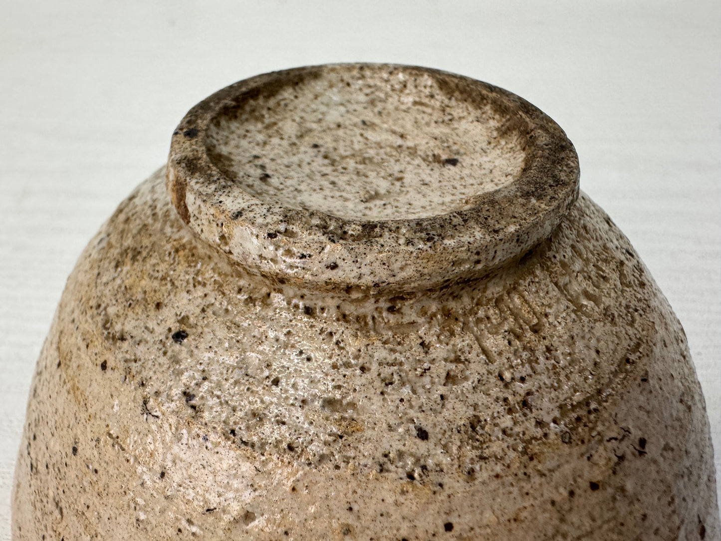Y10873 CHAWAN Kohagi Ko-Hagi bowl kintsugi Japan antique tea ceremony pottery