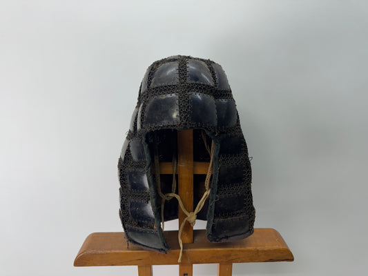 Y10876 KABUTO Iron Karuta-style Helmet armor Samurai chainmail Japan antique