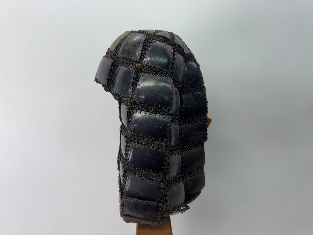 Y10876 KABUTO Iron Karuta-style Helmet armor Samurai chainmail Japan antique