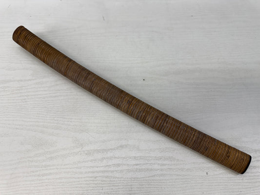 Y10881 SAYA Wakizashi scabbard sheath Rattan wrapped Japan antique koshirae