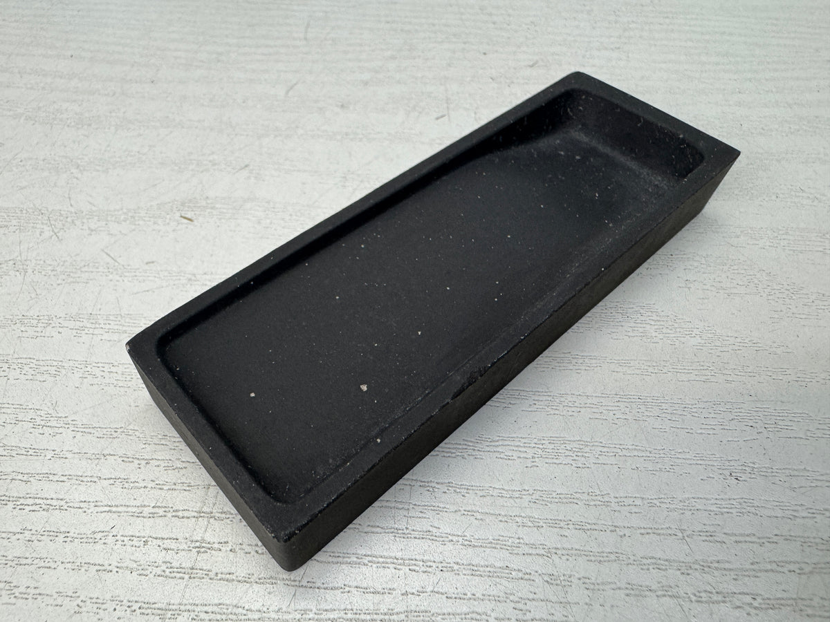 Y10888 BOX Shunkei lacquer Suzuri inkstone case signed Japan antique stationery