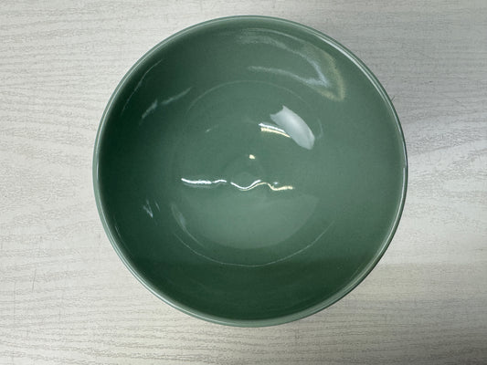 Y10903 CHAWAN Celadon bowl signed box Kyo-ware Japan antique tea ceremony cup
