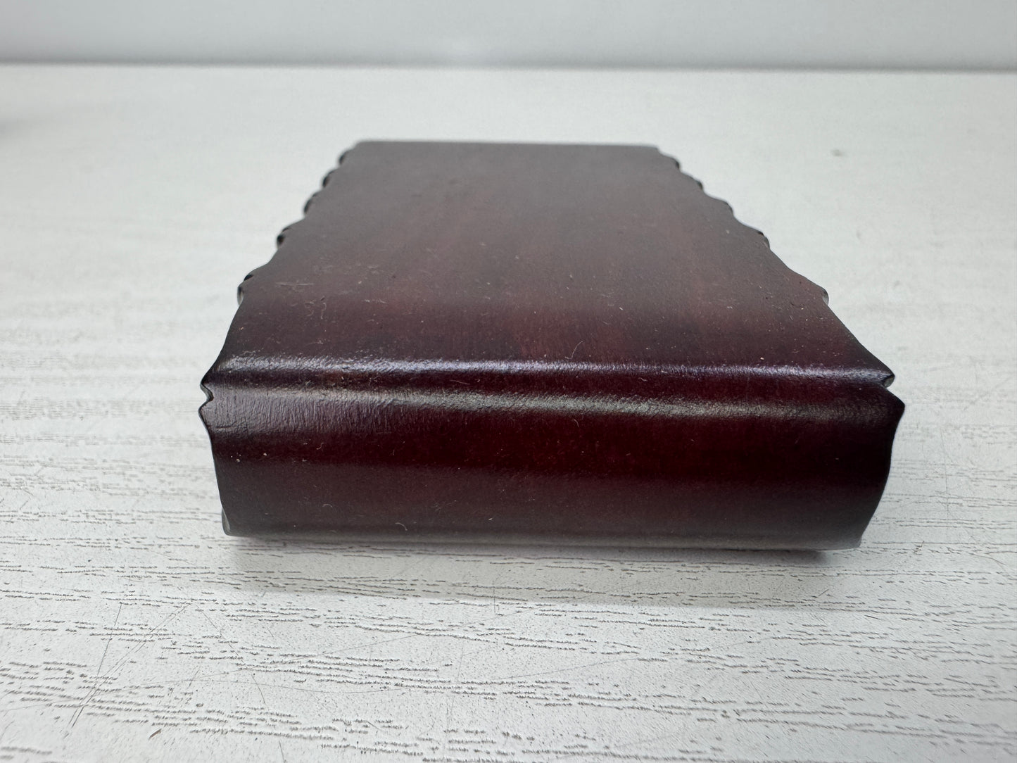 Y10915 FLOWER STAND Karaki curved legs ink rest Japan antique ikebana interior