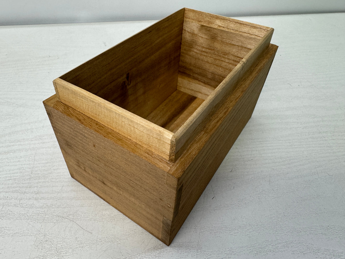 Y10918 BOX Paulownia wood Satsu-bako Japan antique tea ceremony utensil atcha