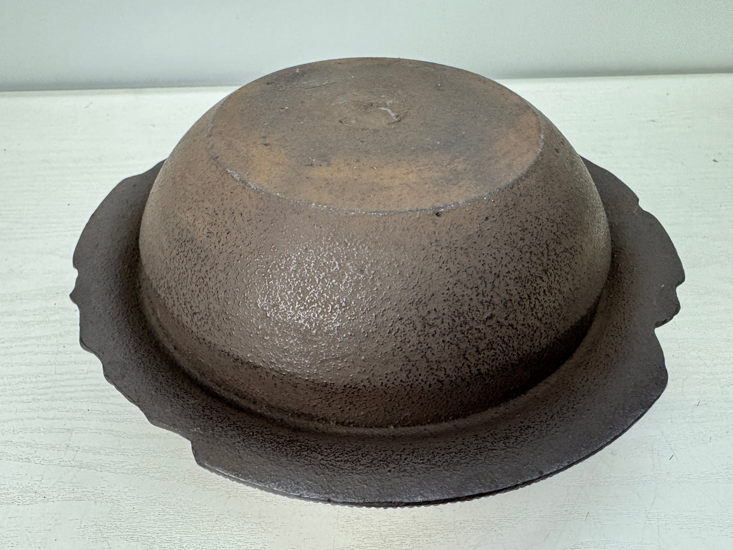 Y10919 CHAGAMA Iron teapot pot kettle box Japan antique tea ceremony utensil