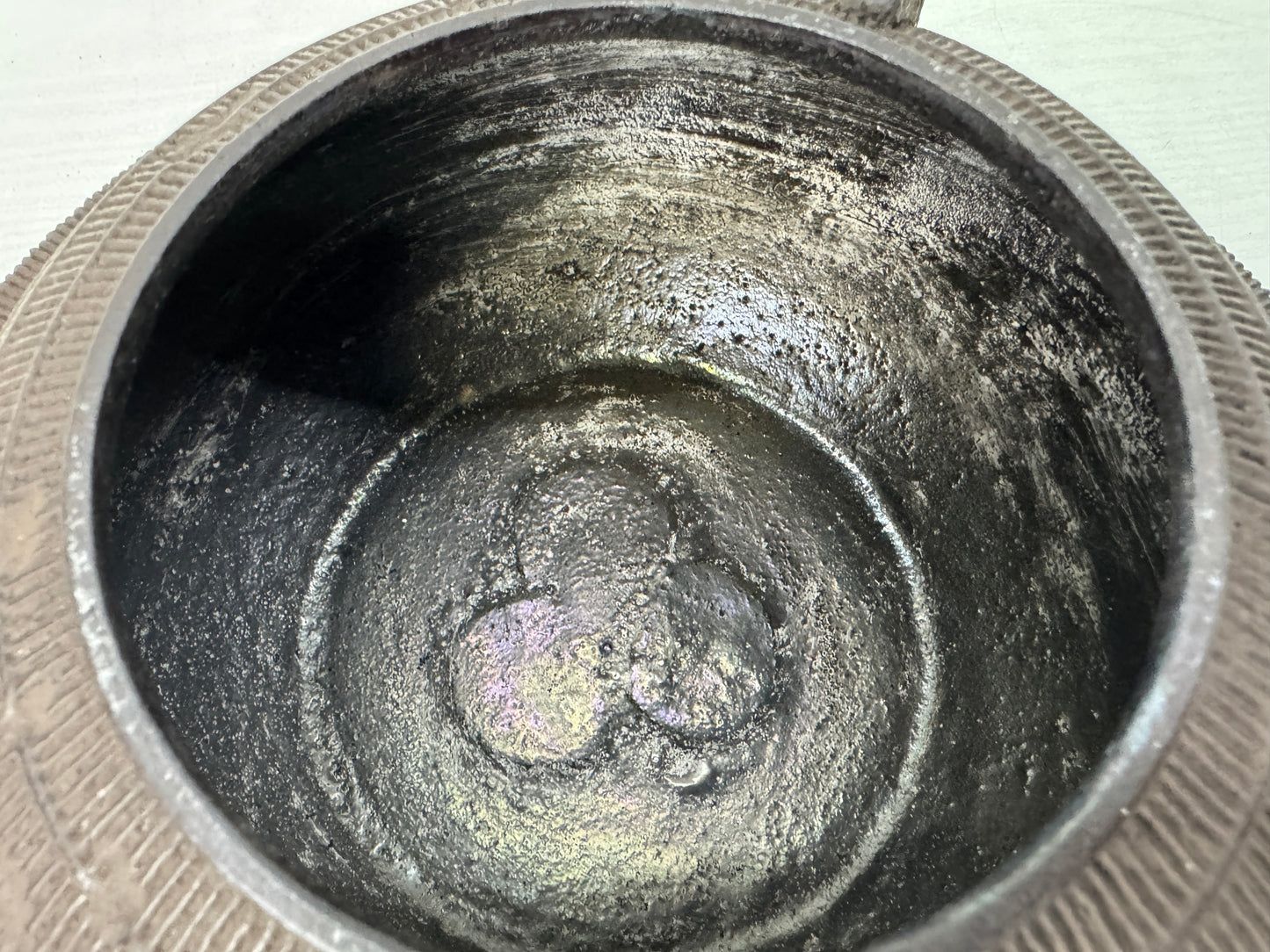 Y10919 CHAGAMA Iron teapot pot kettle box Japan antique tea ceremony utensil