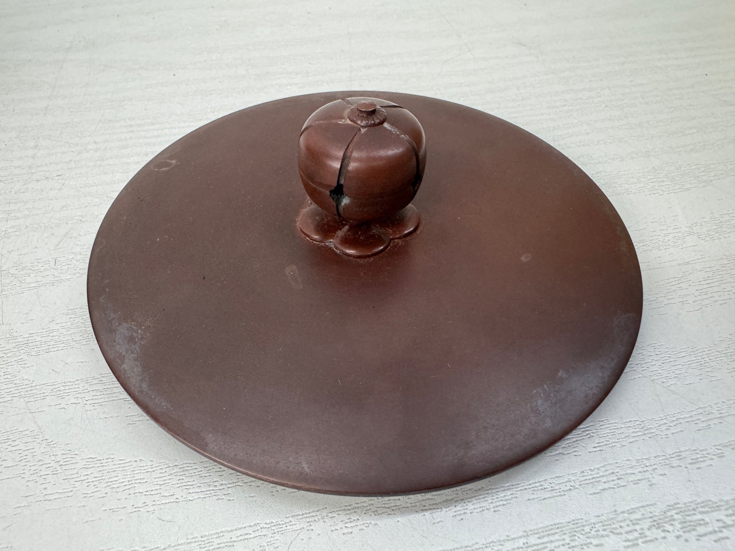 Y10919 CHAGAMA Iron teapot pot kettle box Japan antique tea ceremony utensil