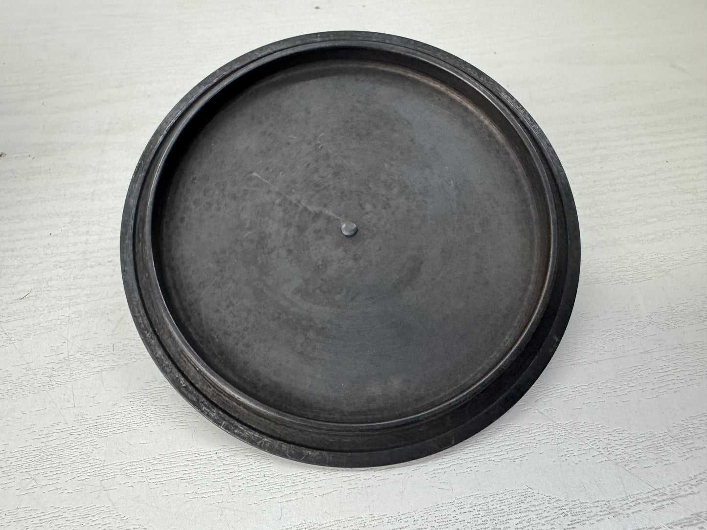 Y10919 CHAGAMA Iron teapot pot kettle box Japan antique tea ceremony utensil