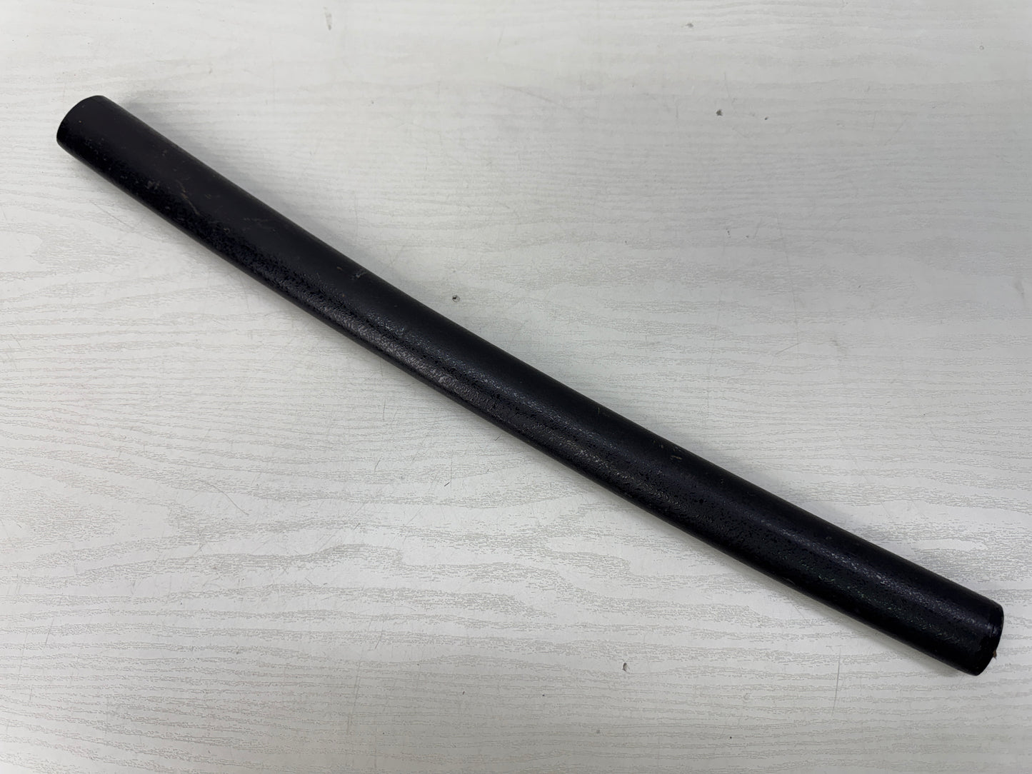Y10925 SAYA Black lacquer Wakizashi sword sheath Japan antique samurai koshirae