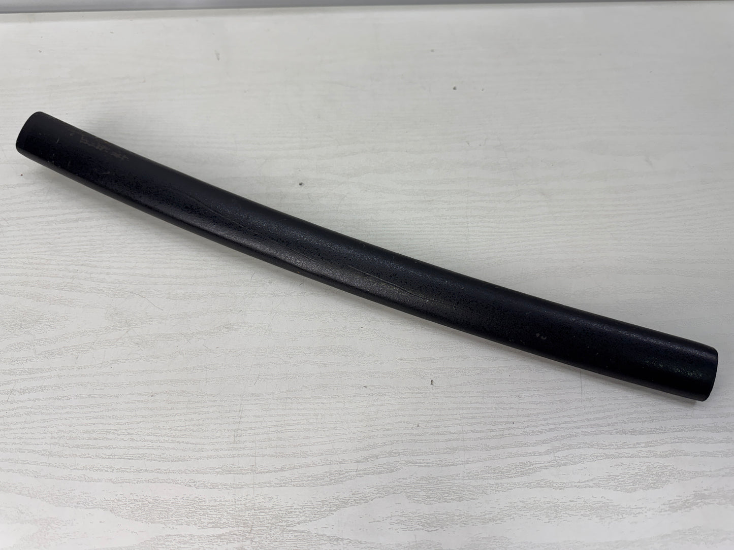 Y10926 SAYA Black lacquer Wakizashi sword sheath Japan antique samurai koshirae