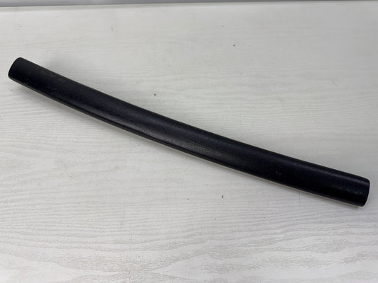 Y10926 SAYA Black lacquer Wakizashi sword sheath Japan antique samurai koshirae