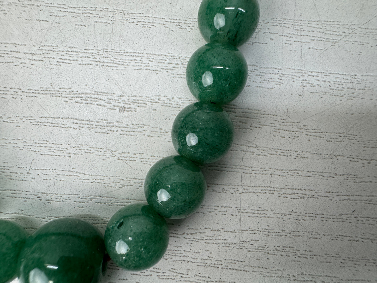 Y10937 JUZU Indian Jade Prayer beads box Buddhist ritual item Japan antique