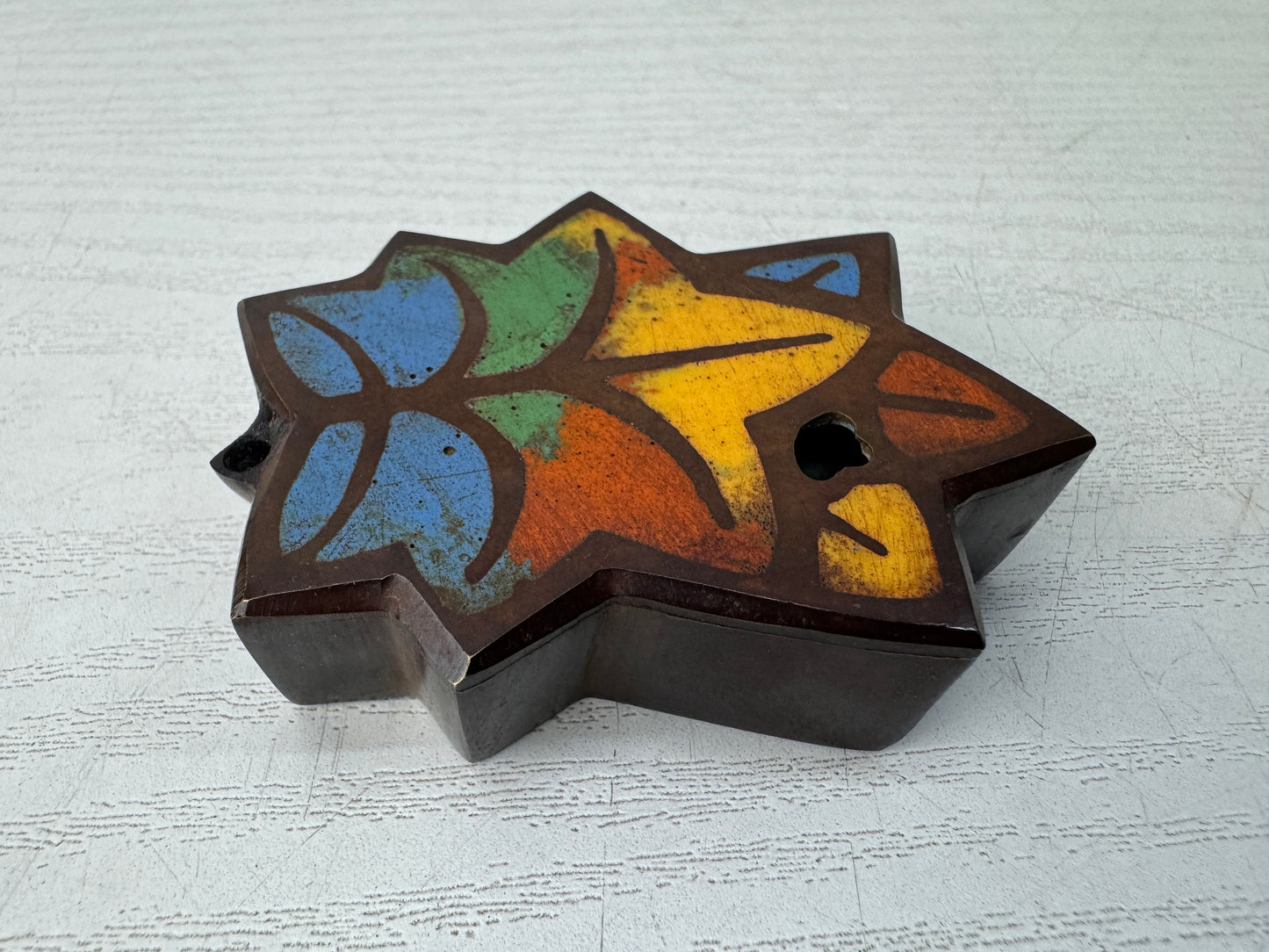 Y10951 SUITEKI Cloisonne suzuri water pot copper stationery Shodo Japan antique