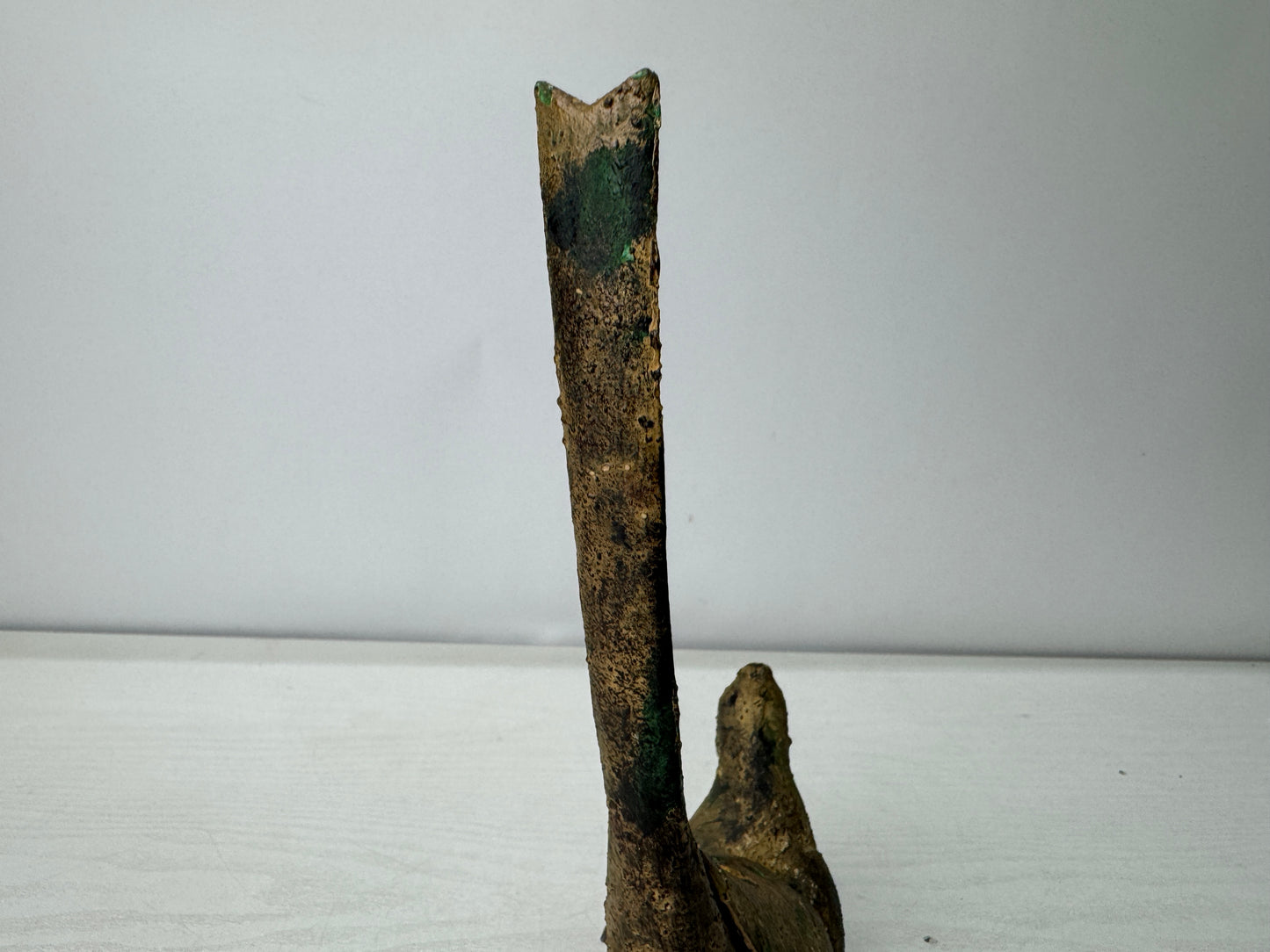 Y10955 KOURO metal Bird box Japan antique Incense Burner fragrance aromatherapy