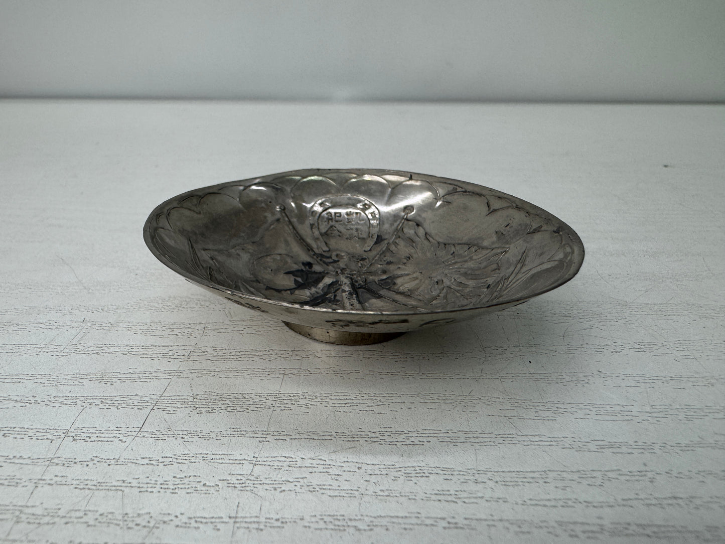 Y10963 Imperial Japan Army metal Sake cup sakazuki  Japanese WW2 vintage