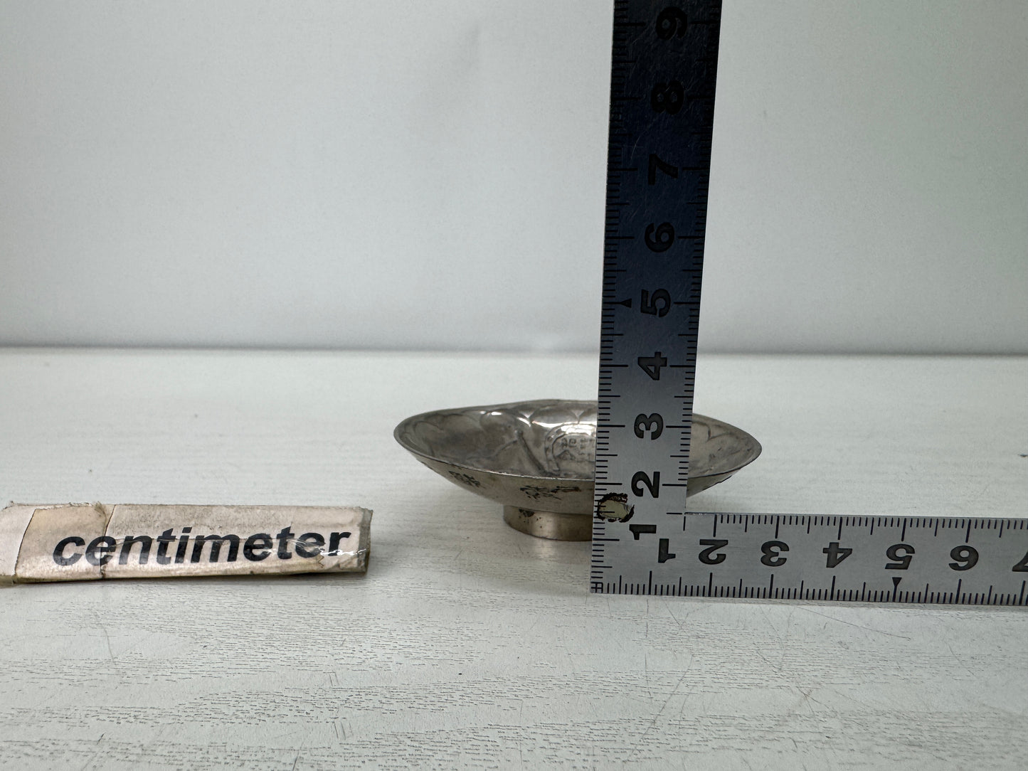 Y10963 Imperial Japan Army metal Sake cup sakazuki  Japanese WW2 vintage