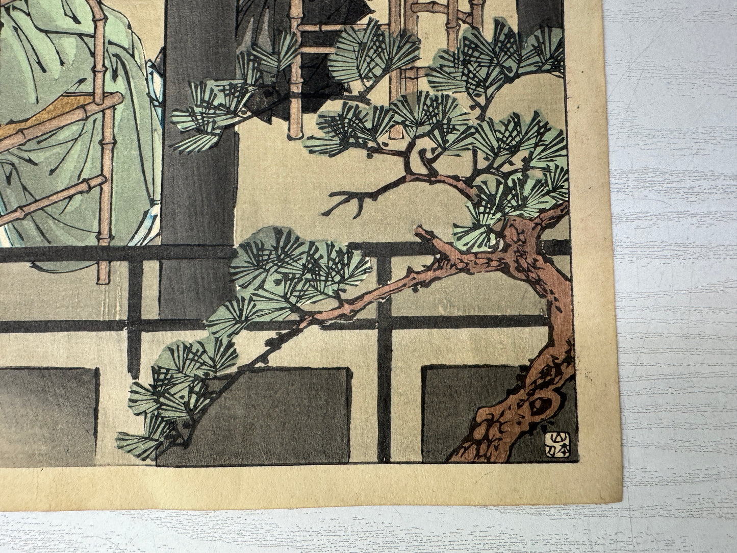 Y10967 WOODBLOCK PRINT Yoshitoshi Tsuki Hyakushi Portrait 1 piece Japan Ukiyoe