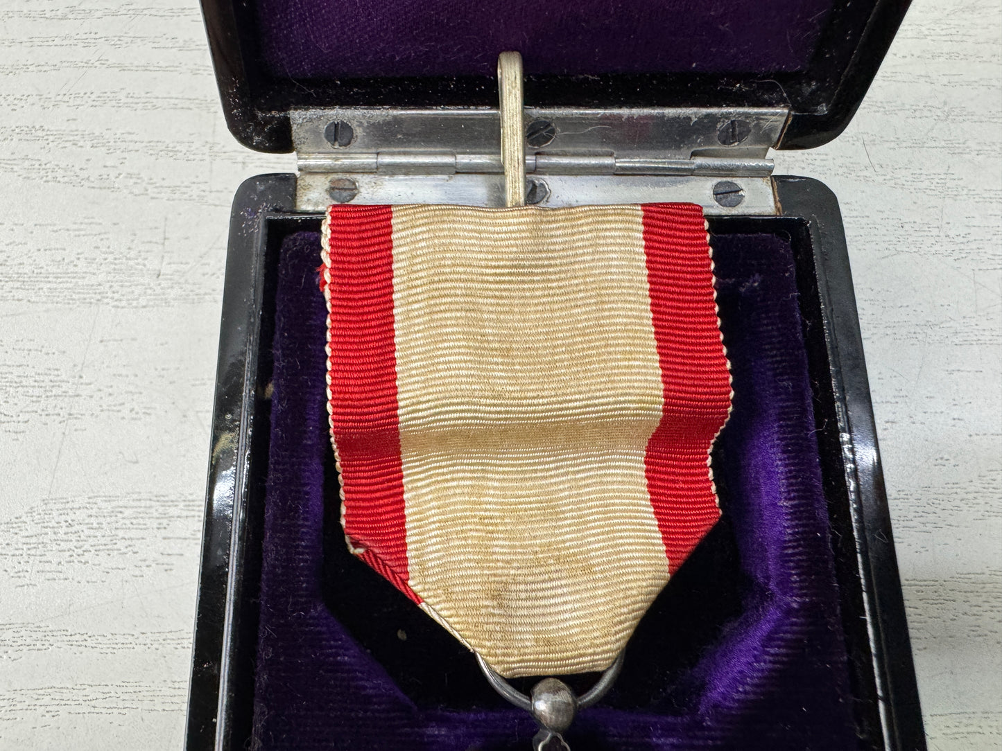 Y10976 KUNSHO 6th Class Order of the Rising Sun box Japanese military medal