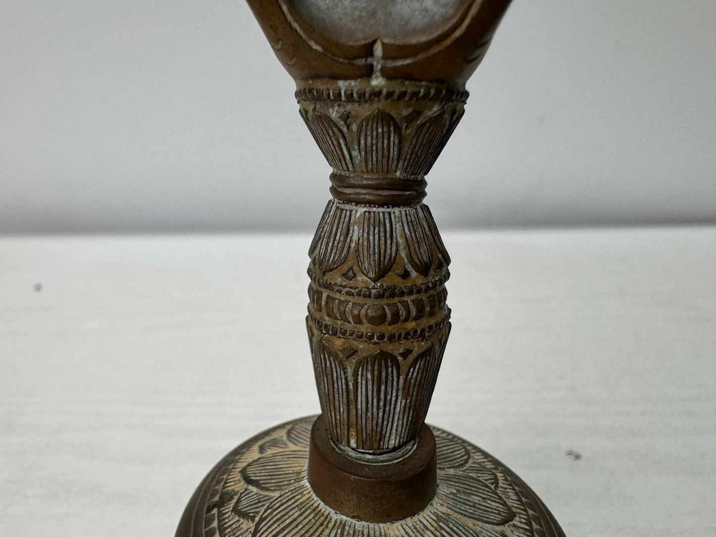 Y10999 Buddhist Altar Equipment Gokorei bell Esoteric Buddhism Japan antique