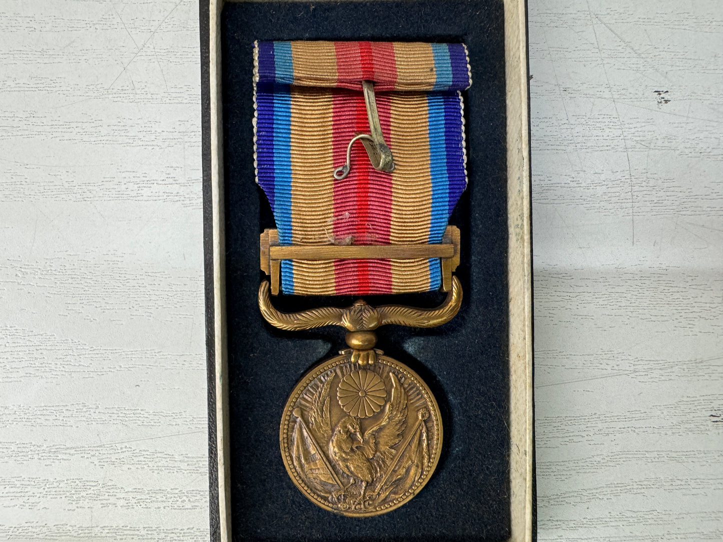 Y11015 KUNSHO set of 5 box Imperial Japan army military medal decoration