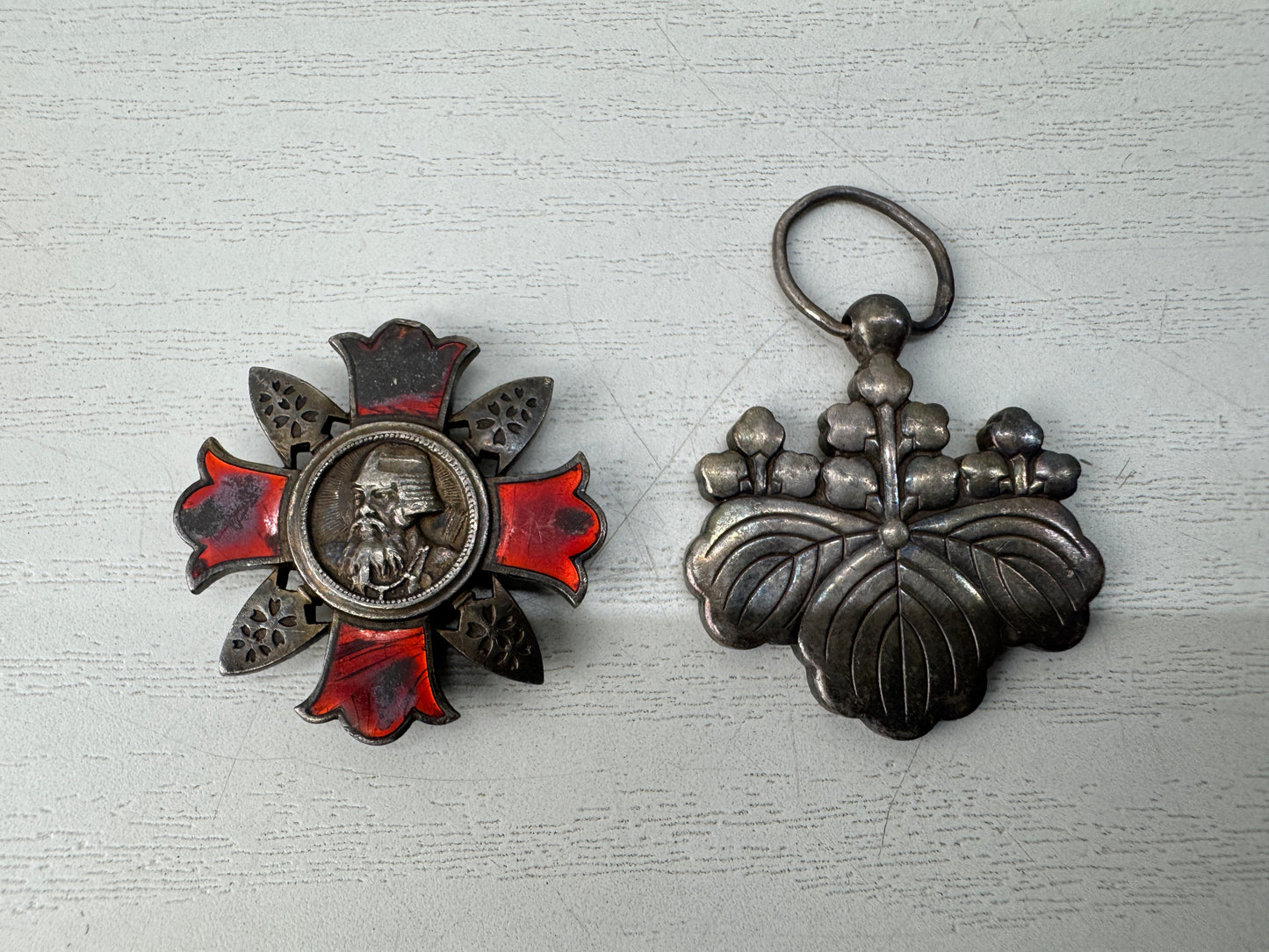 Y11016 KUNSHO Military Decorations Badges set no boxes Imperial Japan army medal