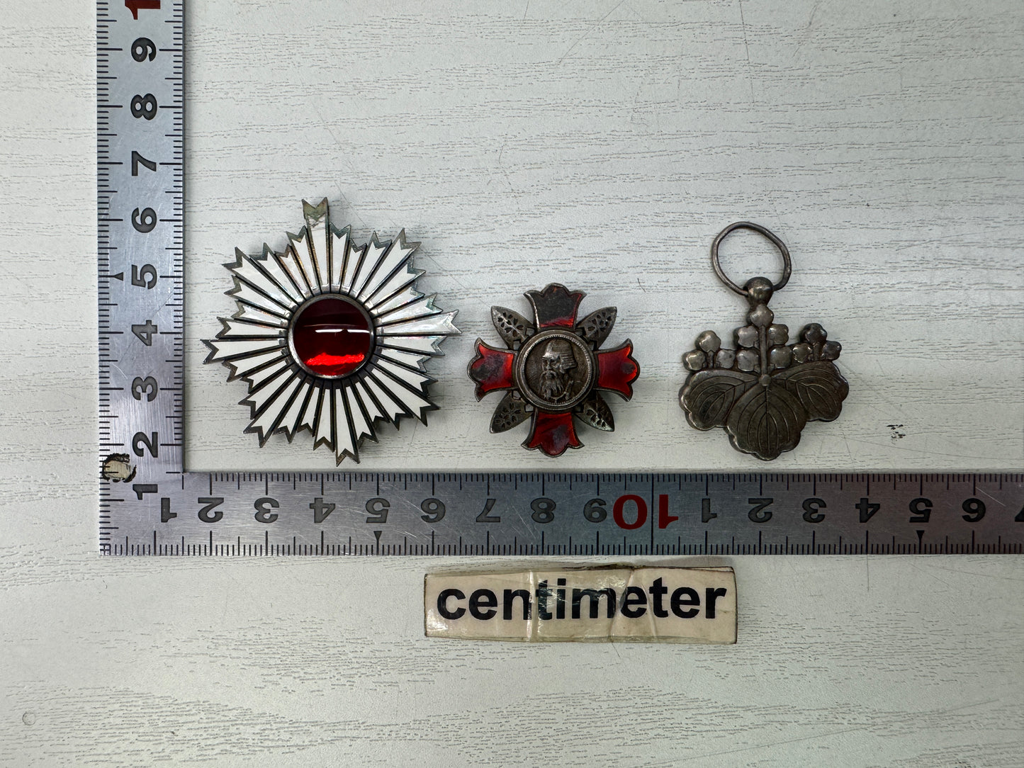 Y11016 KUNSHO Military Decorations Badges set no boxes Imperial Japan army medal