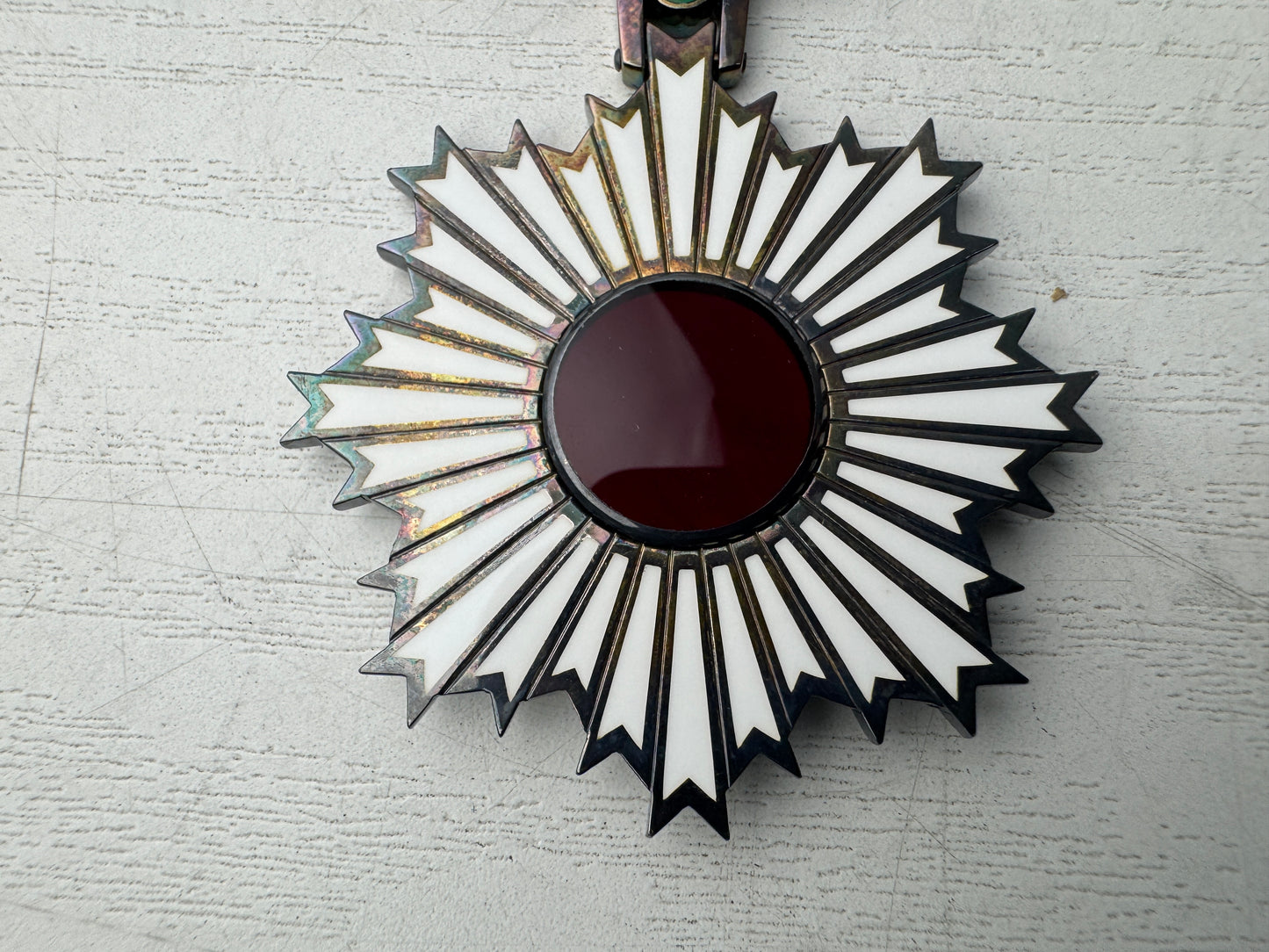 Y11017 KUNSHO 5th Class Order of the Rising Sun box Imperial Japan army medal