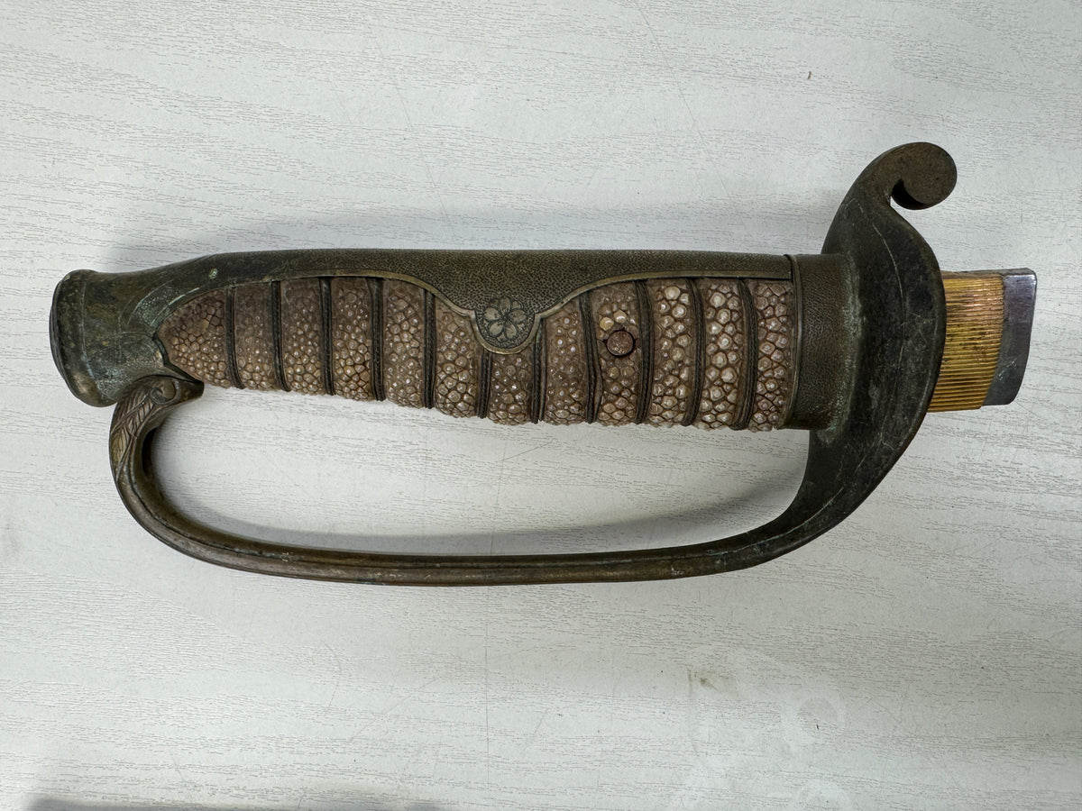 Y11038 Imperial Japan Army Navy officer's Saber koshirae Japanese WW2 vintage