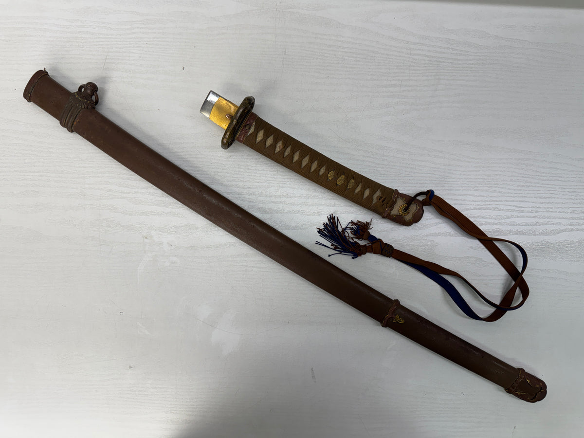 Y11039 Imperial Japan Army Army officer's sword koshirae Japanese WW2 vintage